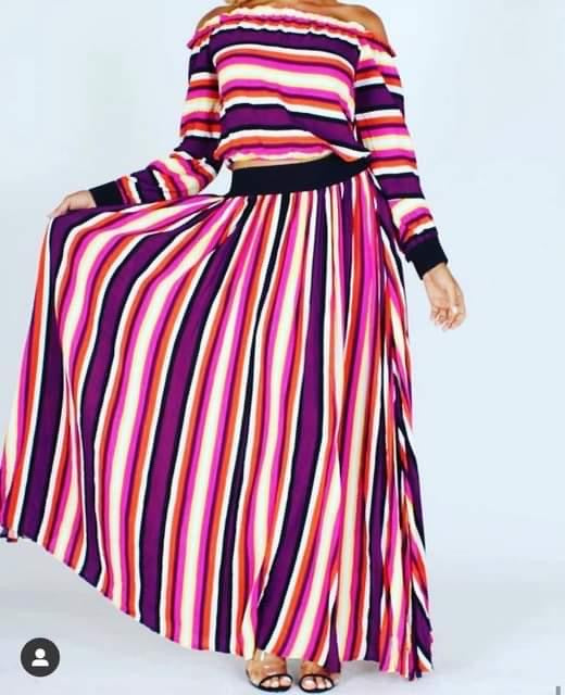 Stripe My Flow Dress